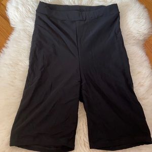 Pretty Little Thing Shape Black Mesh Bike Shorts